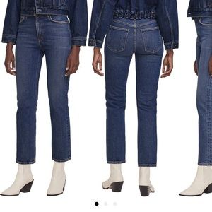 A Gold E Wilder Ankle Straight Leg Denim